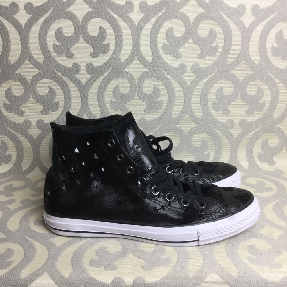 Converse  Suede Studded Chuck Taylor High Top
